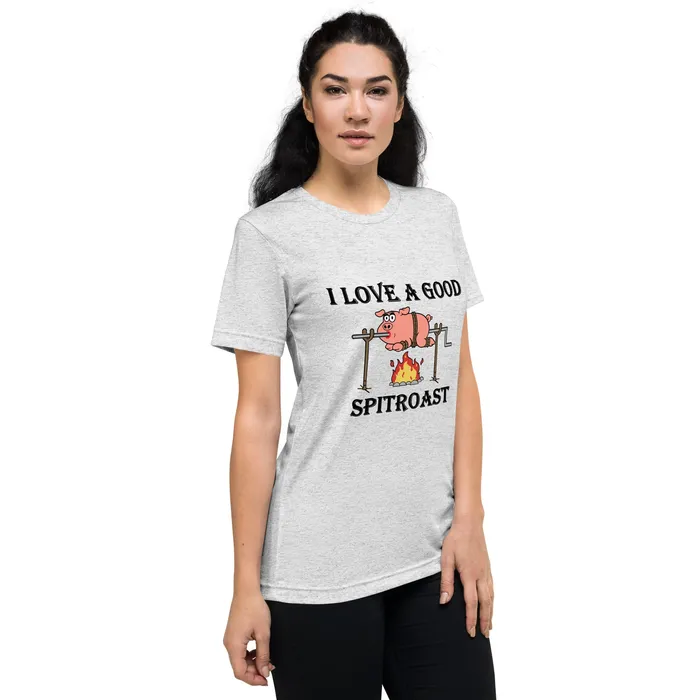 ShhhPrntfl UNISEX SPITROAST Tshirt 4 Colour options in 8 sizes Female Sex Toys