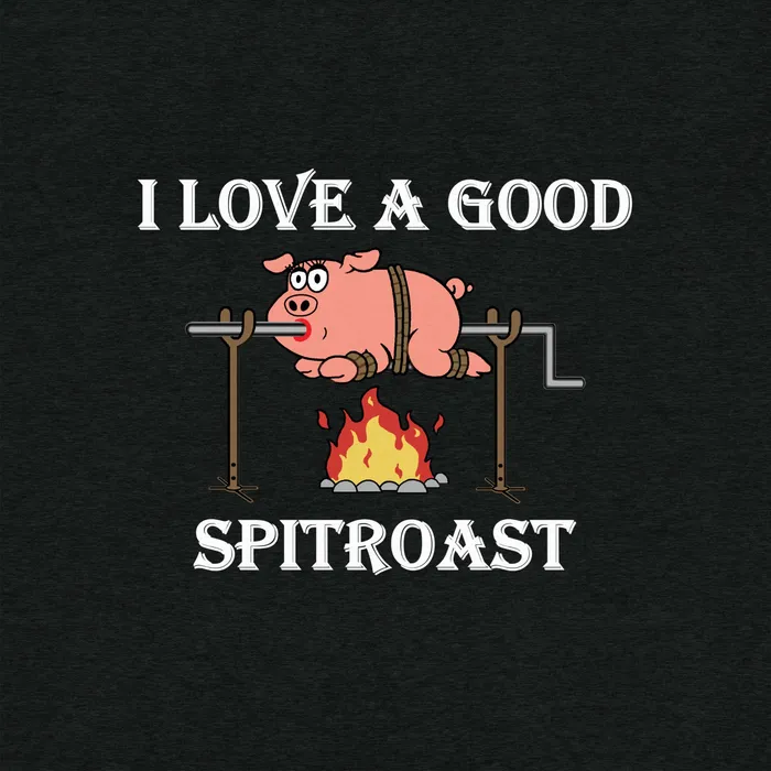 ShhhPrntfl UNISEX SPITROAST Tshirt 4 Colour options in 8 sizes Female Sex Toys