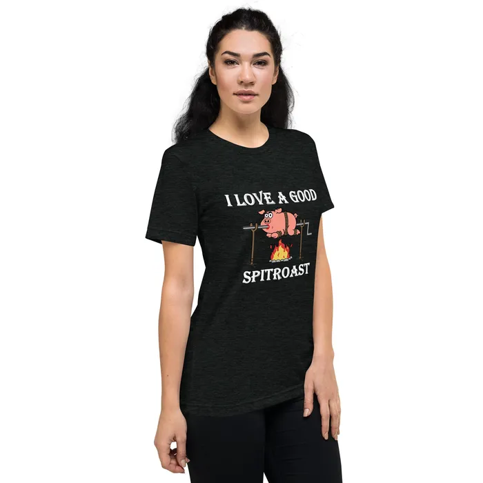 ShhhPrntfl UNISEX SPITROAST Tshirt 4 Colour options in 8 sizes Female Sex Toys