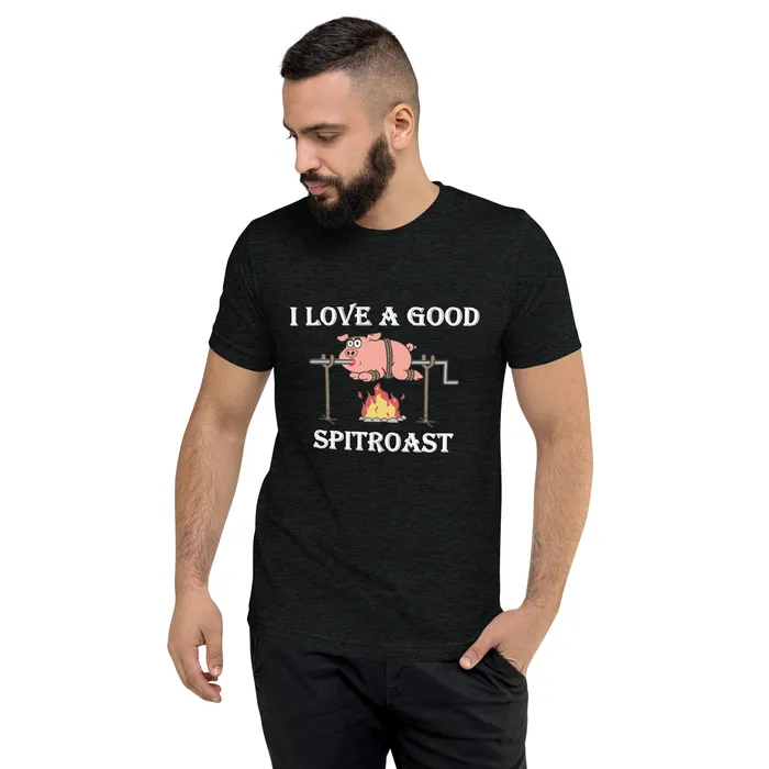 ShhhPrntfl UNISEX SPITROAST Tshirt 4 Colour options in 8 sizes Female Sex Toys