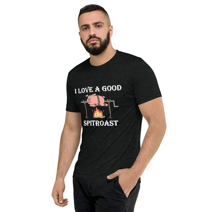 ShhhPrntfl UNISEX SPITROAST Tshirt 4 Colour options in 8 sizes Female Sex Toys