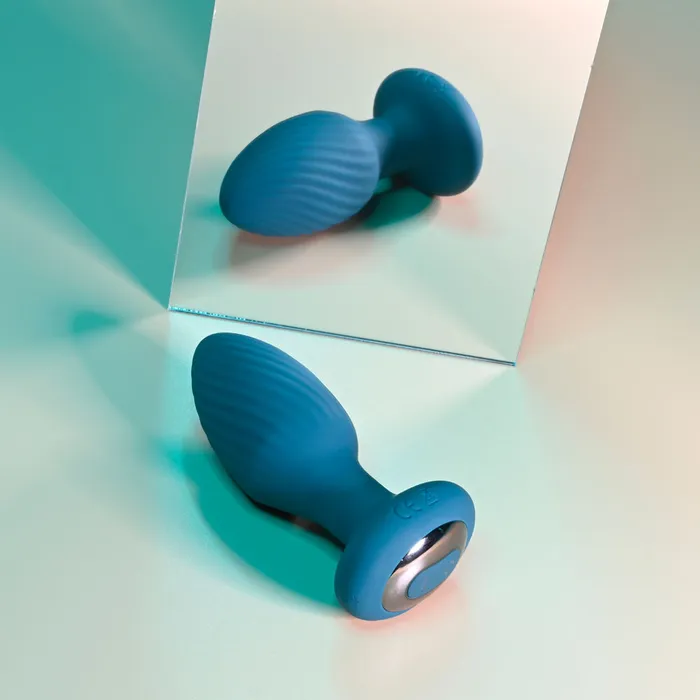 ShhhWndsr Anal Playboy Pleasure SPINNING TAIL TEASER Vibrating Anal Plug Teal Blue ShhhWndsr Anal Playboy Pleasure SPINNING TAIL TEASER Vibrating Anal Plug Teal Blue