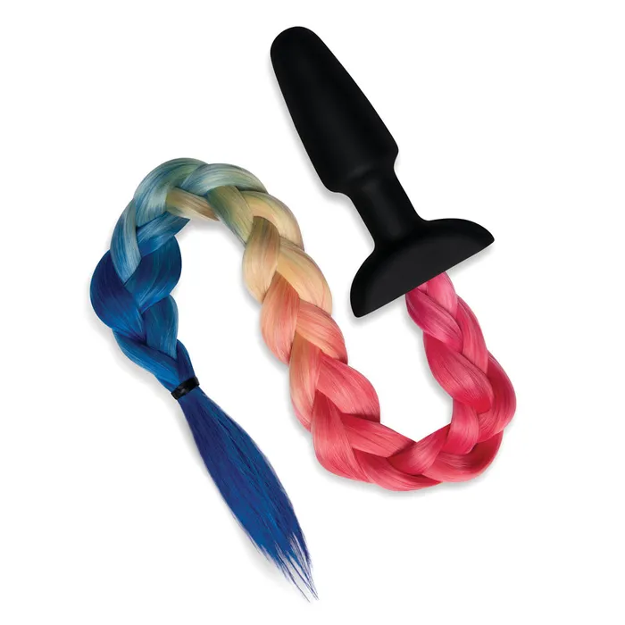 ShhhWndsr Anal WhipSmart Furry Tales Silicone Rainbow Tail Butt Plug ShhhWndsr Anal WhipSmart Furry Tales Silicone Rainbow Tail Butt Plug