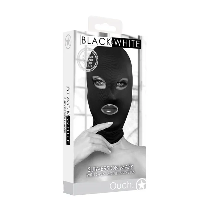 ShhhWndsr Couples OUCH Subversion Mask With Open Mouth