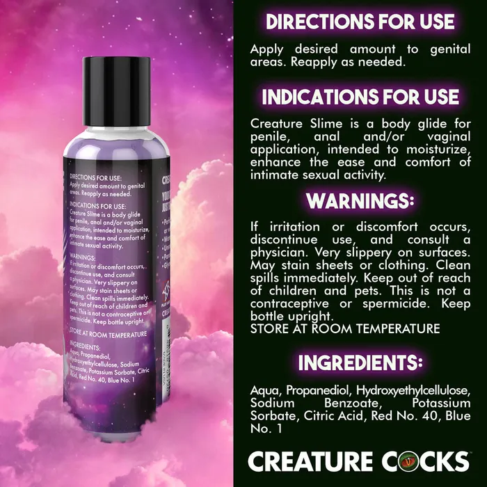 ShhhWndsr Creature Slime by Creature Cocks Slime Water Based Lubricant 118 ml Bottle Dildos ShhhWndsr Creature Slime by Creature Cocks Slime Water Based Lubricant 118 ml Bottle Dildos