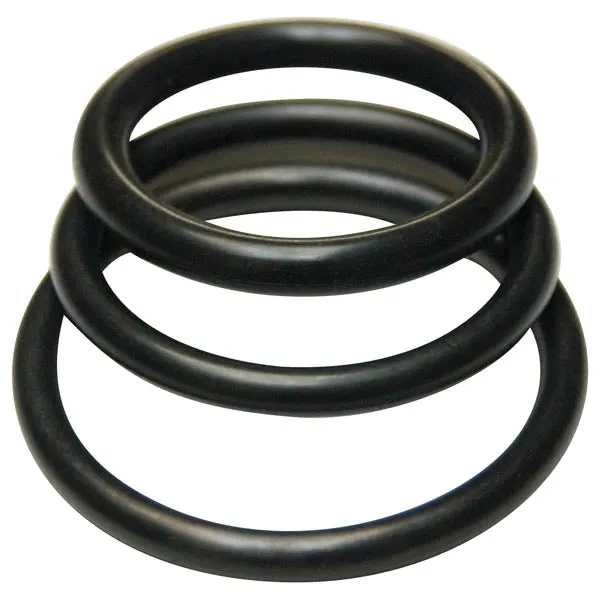 ShhhWndsr Dildos KinkLab Rubber Cock Rings