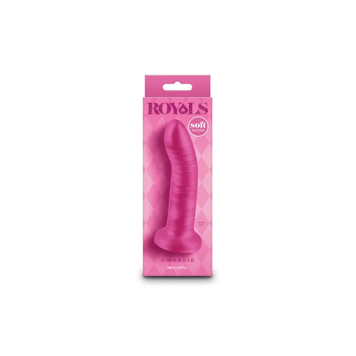 ShhhWndsr Dildos Royals 5 Charlie Silicone Dong 137cm Metallic Red ShhhWndsr Dildos Royals 5 Charlie Silicone Dong 137cm Metallic Red