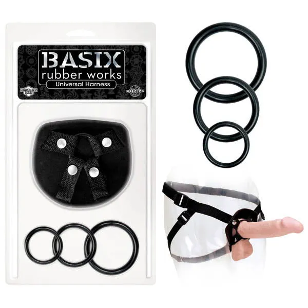 ShhhWndsr Female Sex Toys Basix Rubber Works Universal Harness StrapOn Harness No Probe Included ShhhWndsr Female Sex Toys Basix Rubber Works Universal Harness StrapOn Harness No Probe Included