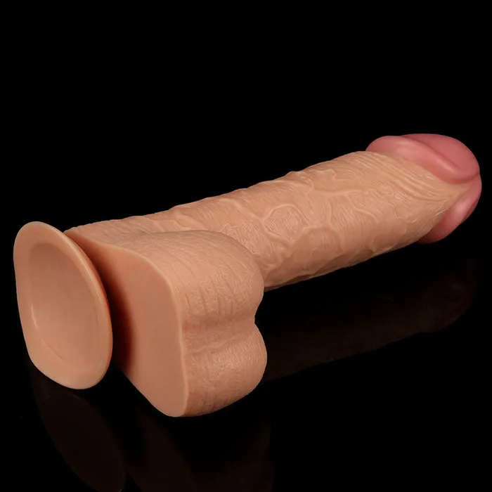ShhhWndsr Female Sex Toys King Size 23cm The REALISTIC DILDO with Balls ShhhWndsr Female Sex Toys King Size 23cm The REALISTIC DILDO with Balls