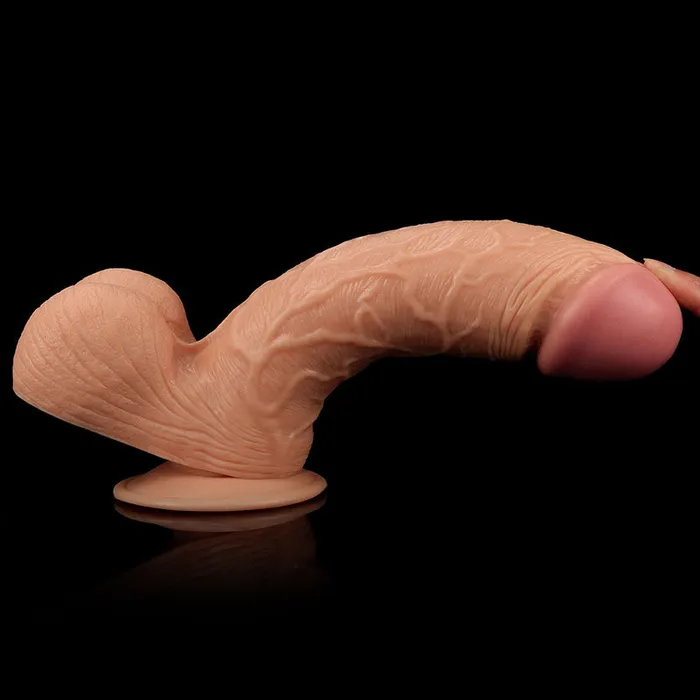 ShhhWndsr Female Sex Toys King Size 23cm The REALISTIC DILDO with Balls ShhhWndsr Female Sex Toys King Size 23cm The REALISTIC DILDO with Balls