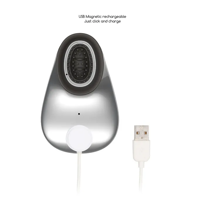 ShhhWndsr Female Sex Toys Twitch 1 Vibrator Clit Suction Device Silver ShhhWndsr Female Sex Toys Twitch 1 Vibrator Clit Suction Device Silver
