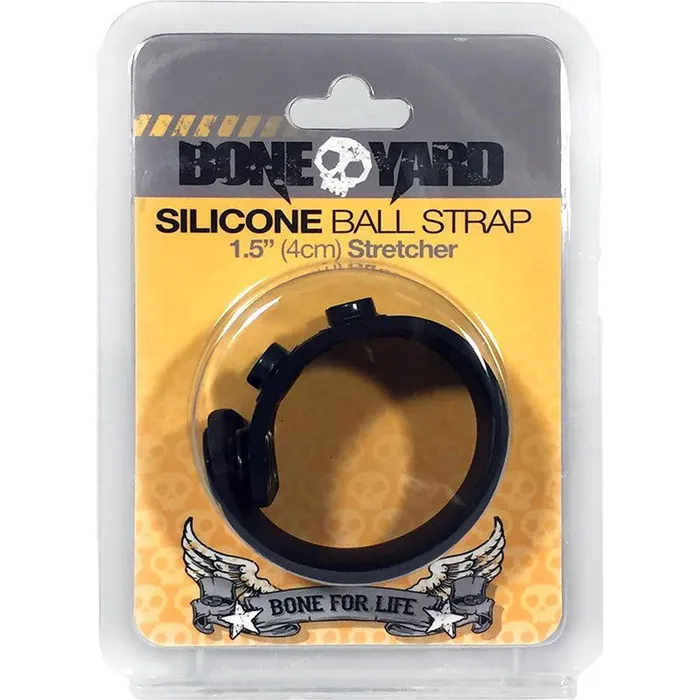 ShhhWndsr Male Sex Toys Boneyard Silicone Ball Strap