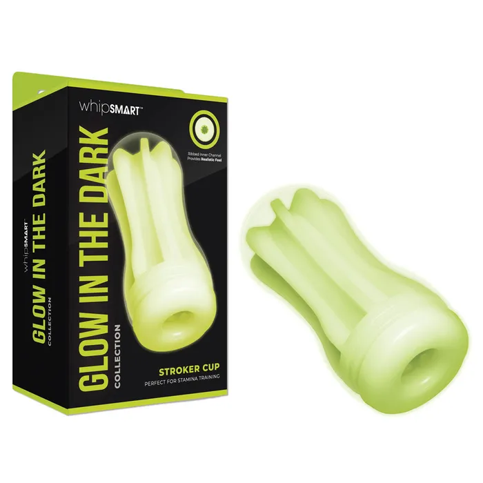 ShhhWndsr Male Sex Toys WhipSmart Glow In The Dark Stroker Cup