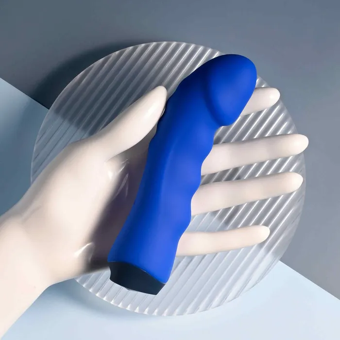 ShhhWndsr Selopa BANGER 136 cm USB Rechargeable Vibrator Blue Vibrators