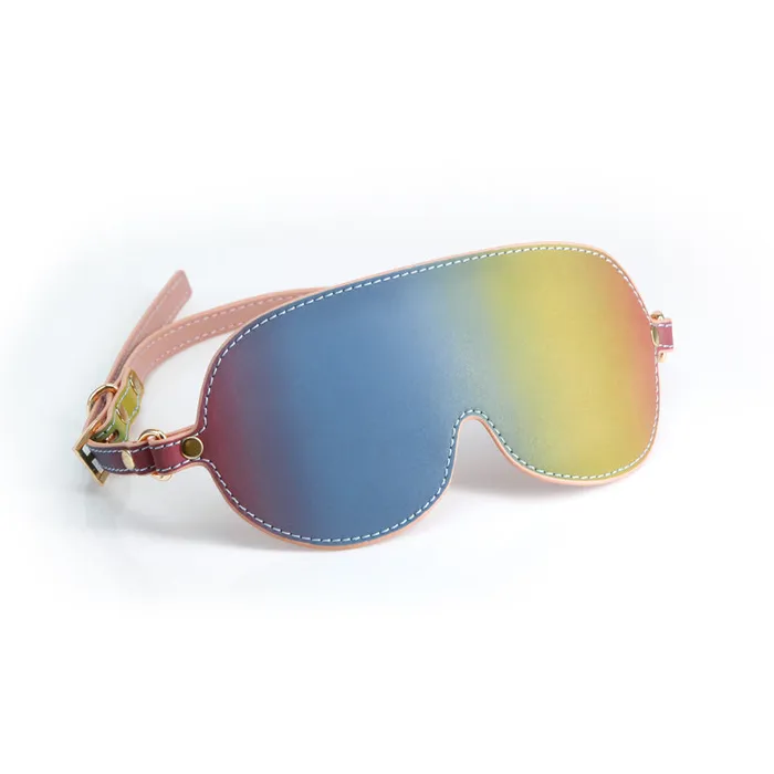 ShhhWndsr Spectra Bondage Blindfold Rainbow Couples