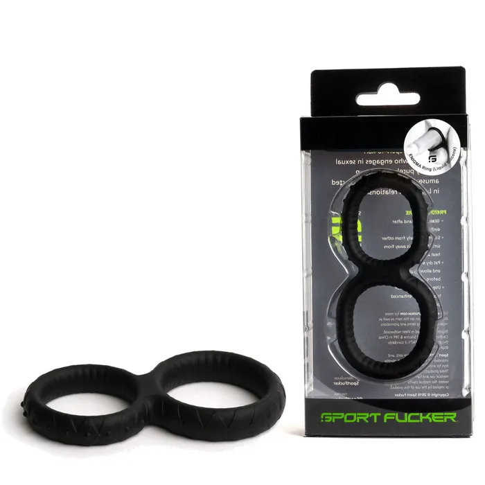 ShhhWndsr Sport Fucker Enigma Ring Black Anal