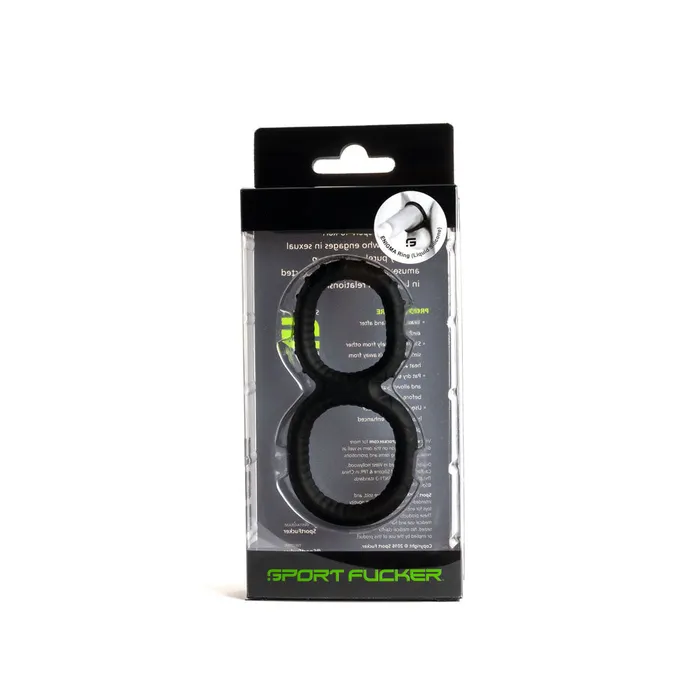 ShhhWndsr Sport Fucker Enigma Ring Black Anal