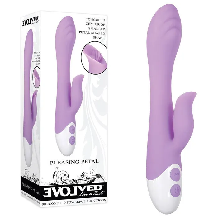 ShhhWndsr Vibrators Evolved PLEASING PETAL Lilac 197 cm USB Rechargeable Rabbit Vibrator ShhhWndsr Vibrators Evolved PLEASING PETAL Lilac 197 cm USB Rechargeable Rabbit Vibrator