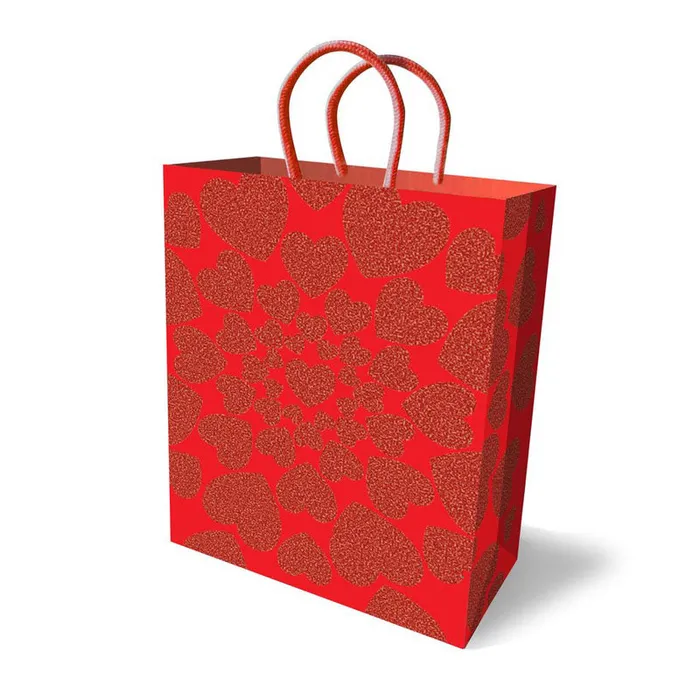 ShhhWndsr Vibrators Gift Bag Glitter Hearts