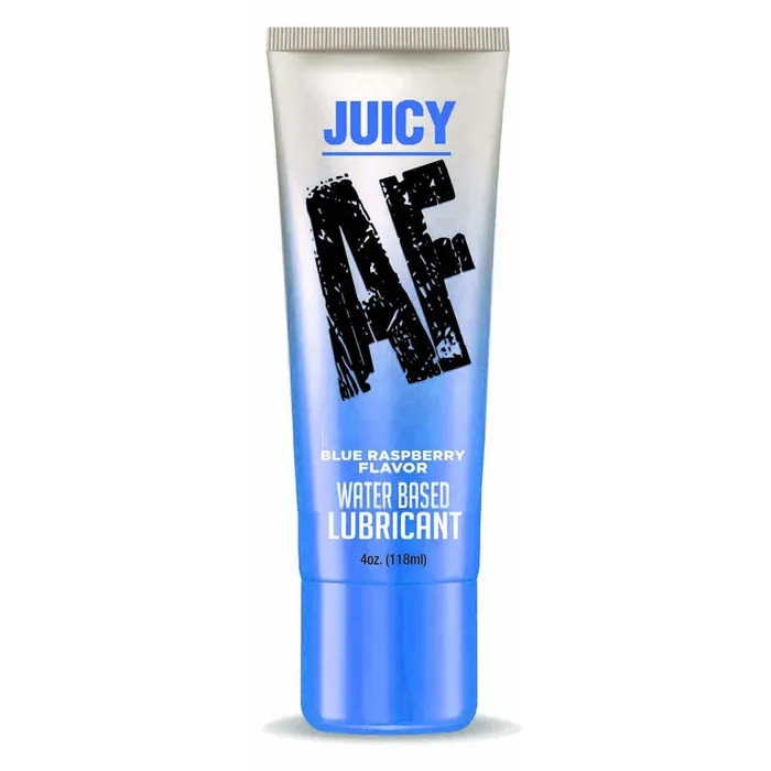 ShhhWndsr Vibrators Juicy AF Blue Raspberry Blue Raspberry Flavoured Water Based Lubricant 120 ml Tube ShhhWndsr Vibrators Juicy AF Blue Raspberry Blue Raspberry Flavoured Water Based Lubricant 120 ml Tube