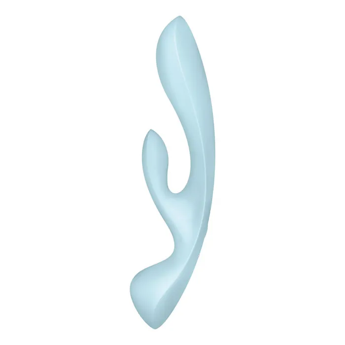 ShhhWndsr Vibrators Satisfyer Triple Oh Light Blue USB Rechargeable Rabbit Vibrator ShhhWndsr Vibrators Satisfyer Triple Oh Light Blue USB Rechargeable Rabbit Vibrator