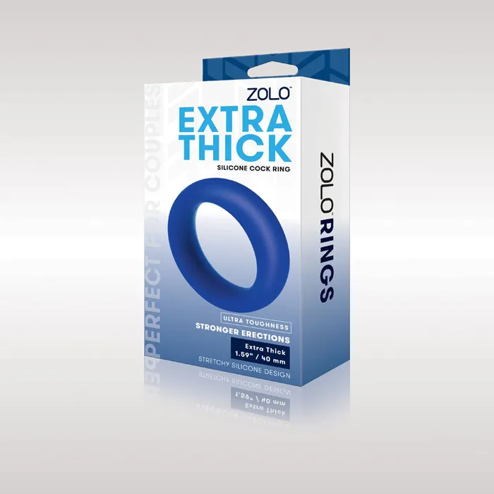 ShhhWndsr Zolo Extra Thick Silicone Cock Ring Male Sex Toys