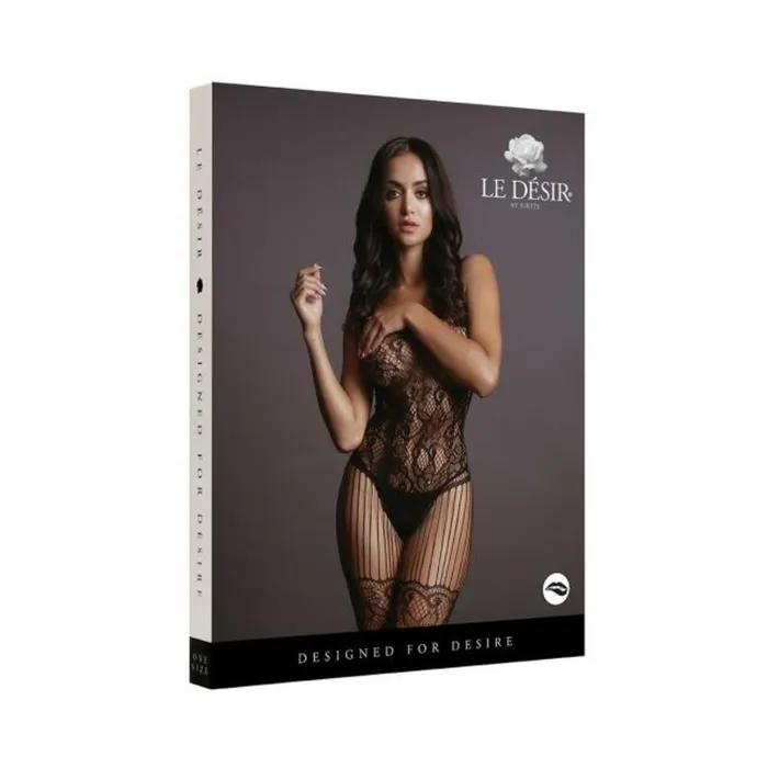 Shots Le Desir Lace Fishnet Bodystocking Black Os Fairvillacom Vibrators