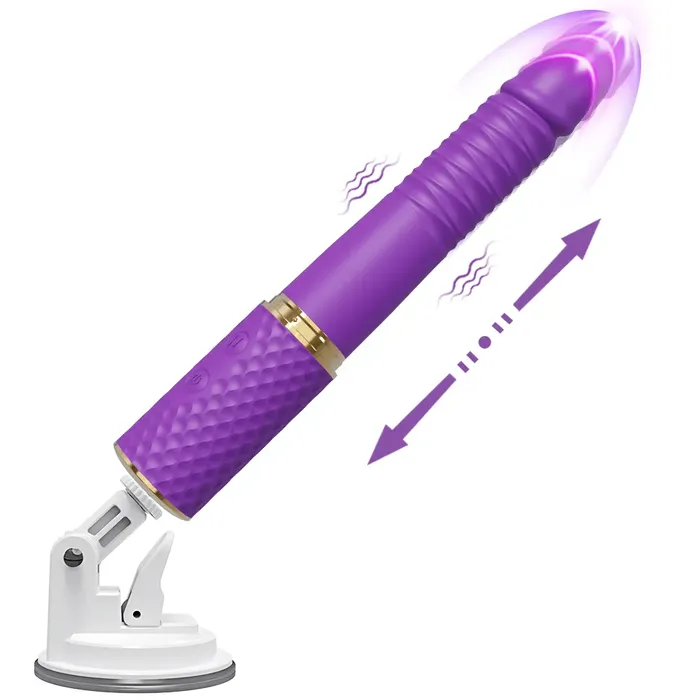 Silicone Seduction Female Sex Toys Go Deep Vibrator
