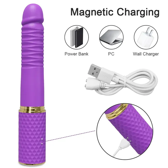Silicone Seduction Female Sex Toys Go Deep Vibrator Silicone Seduction Female Sex Toys Go Deep Vibrator