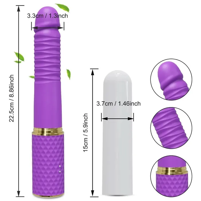 Silicone Seduction Female Sex Toys Go Deep Vibrator Silicone Seduction Female Sex Toys Go Deep Vibrator