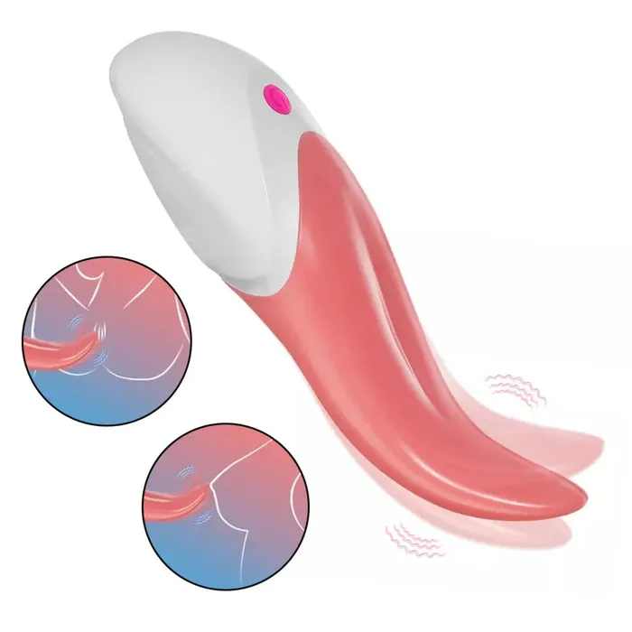 Silicone Seduction Female Sex Toys Seductive Tongue Vibrator