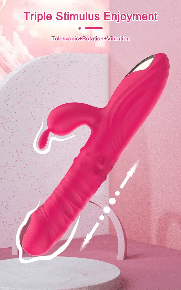 Silicone Seduction Sensational Rabbit Vibrator Female Sex Toys Silicone Seduction Sensational Rabbit Vibrator Female Sex Toys