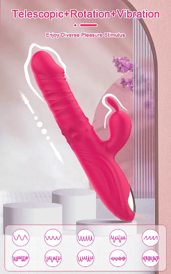 Silicone Seduction Sensational Rabbit Vibrator Female Sex Toys Silicone Seduction Sensational Rabbit Vibrator Female Sex Toys