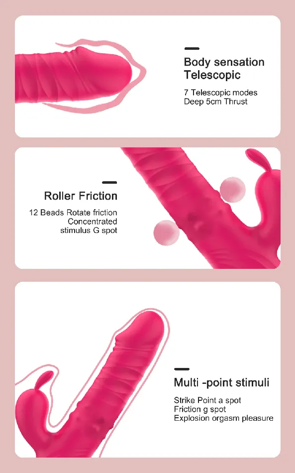 Silicone Seduction Sensational Rabbit Vibrator Female Sex Toys Silicone Seduction Sensational Rabbit Vibrator Female Sex Toys
