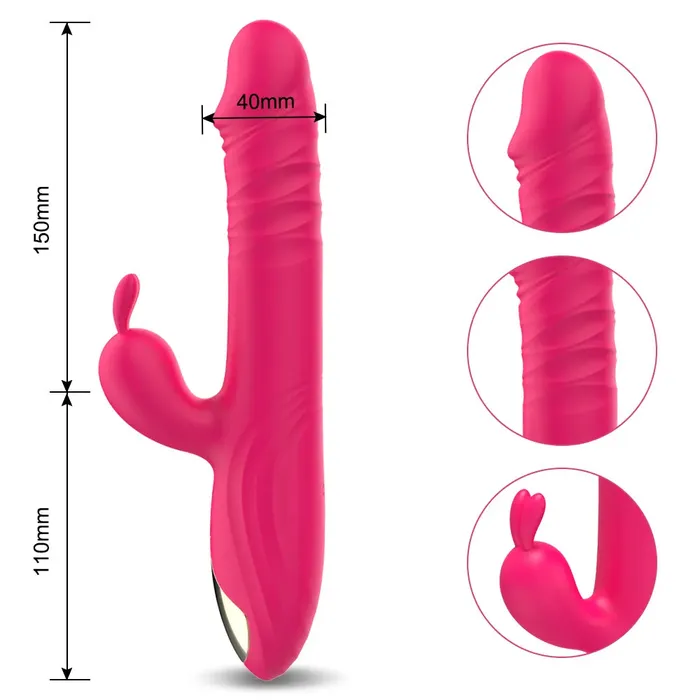 Silicone Seduction Sensational Rabbit Vibrator Female Sex Toys Silicone Seduction Sensational Rabbit Vibrator Female Sex Toys