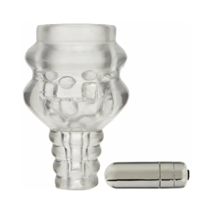 Super Ball Sucker 7 Functions Vibrations Clear Fairvillacom Male Sex Toys