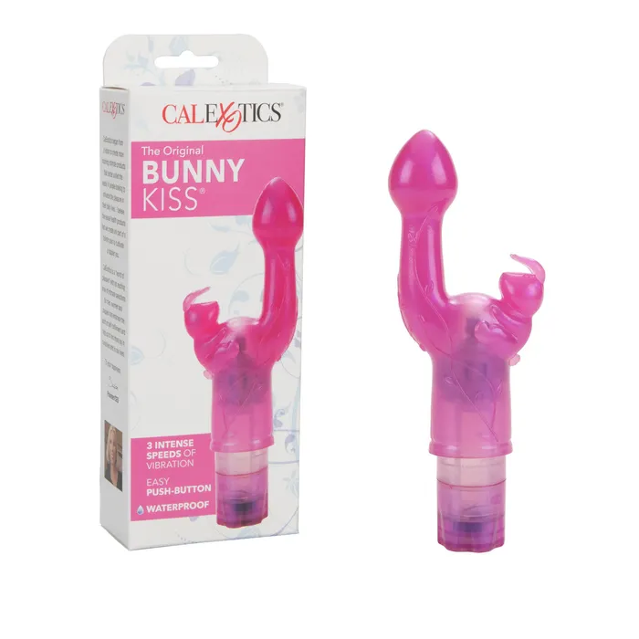 The Original Bunny Kiss Vibe Pink Fairvillacom Vibrators