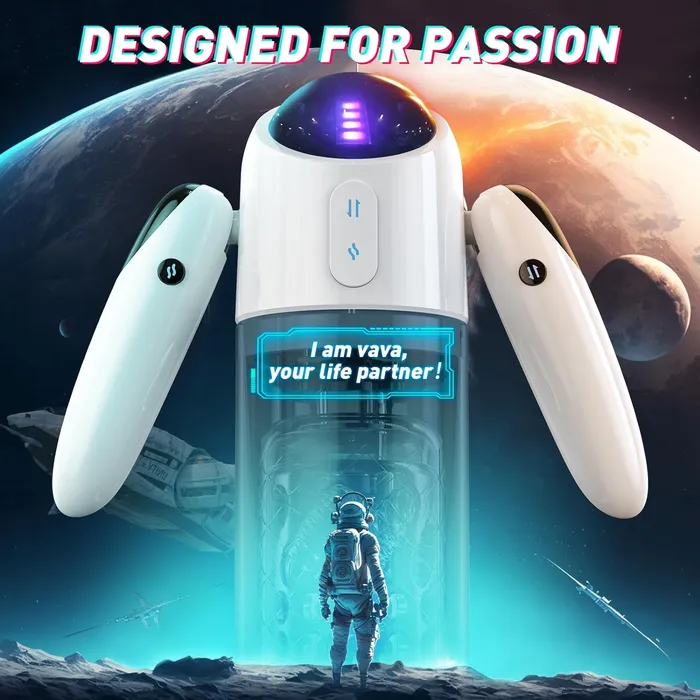 Ultra Male Masturbator with 4 Thrusting 7 Rotation Amovibe Male Sex Toys