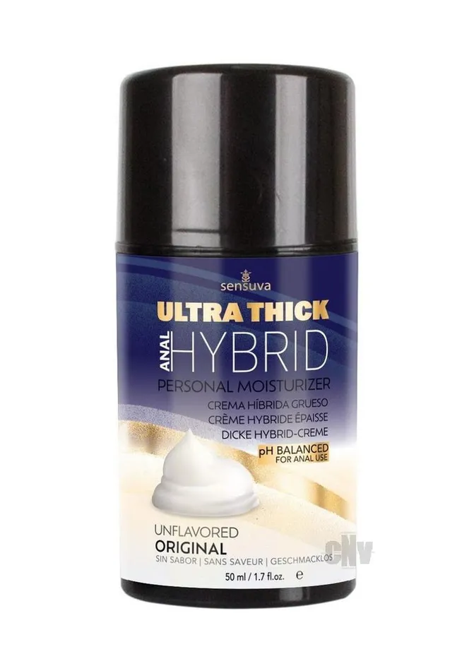 Ultra Thick Hybrid Anal Lube 17oz Sensuva Organics Anal