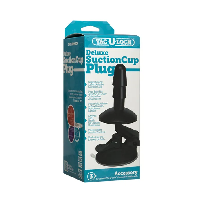 VacULock Deluxe Suction Cup Plug Fairvillacom Dildos