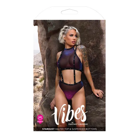Vibes Stardust Halter Top Suspender Bottoms Black ML Fairvillacom Vibrators Vibes Stardust Halter Top Suspender Bottoms Black ML Fairvillacom Vibrators