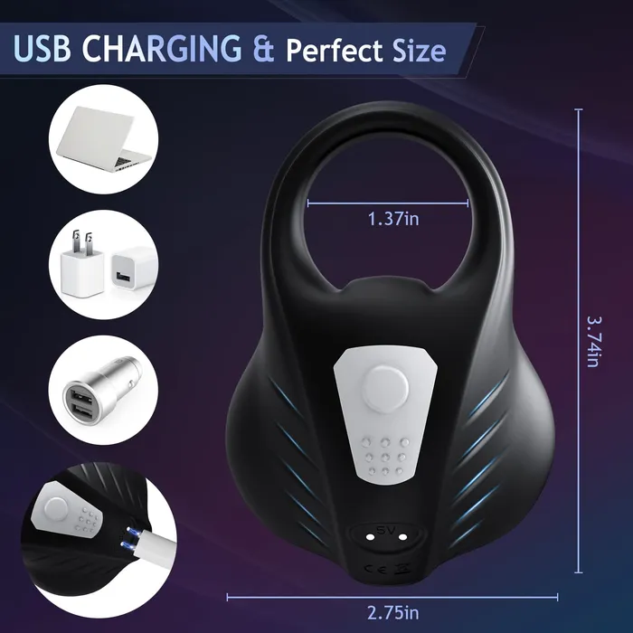 Vibrating Cock Ring Amovibe Couples