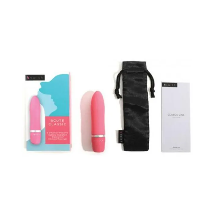 Vibrators Fairvillacom Bcute Classic Bullet Vibrator Guava Pink