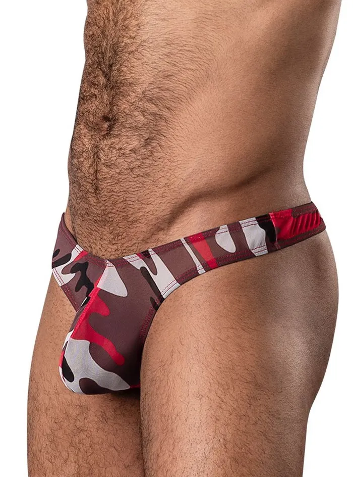 Vibrators Fairvillacom CUMOUFLAGE BONG THONG RED LXL