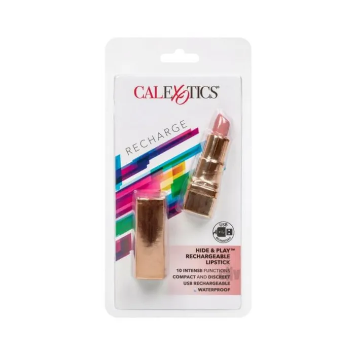Vibrators Fairvillacom Hide And Play Reacharge Lipstick Pink