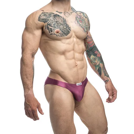 Vibrators Fairvillacom MaleBasics JUSTIN SIMON Classic Bikini Wine 2XL
