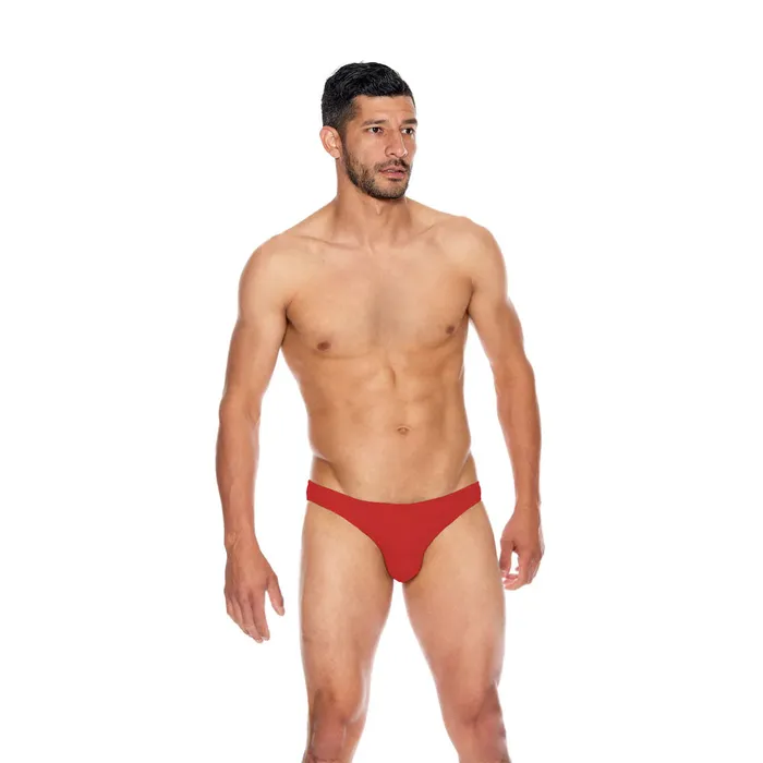Vibrators Fairvillacom Men39s Microfiber Open Back Underwear Red SM