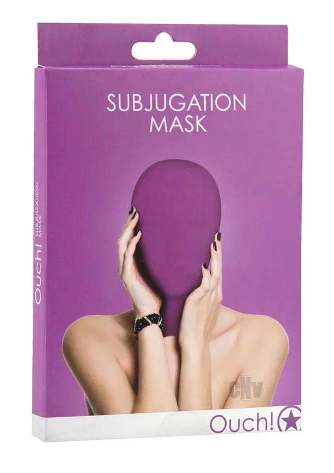 Vibrators Fairvillacom Ouch Subjugation Mask Purple