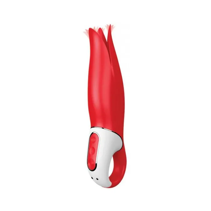 Vibrators Fairvillacom Satisfyer Vibes Flower Power Red Vibrator