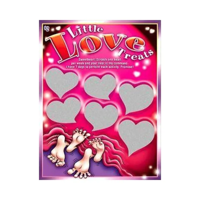 Vibrators Fairvillacom Sexy Scratcher Lottery Ticket Little Love Treats